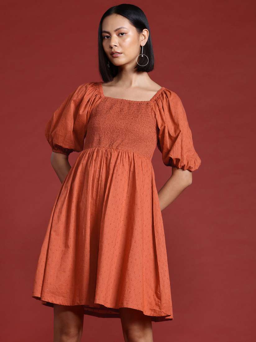 Buy all about you Pure Cotton A Line Dress Dresses for Women 29893450 Myntra