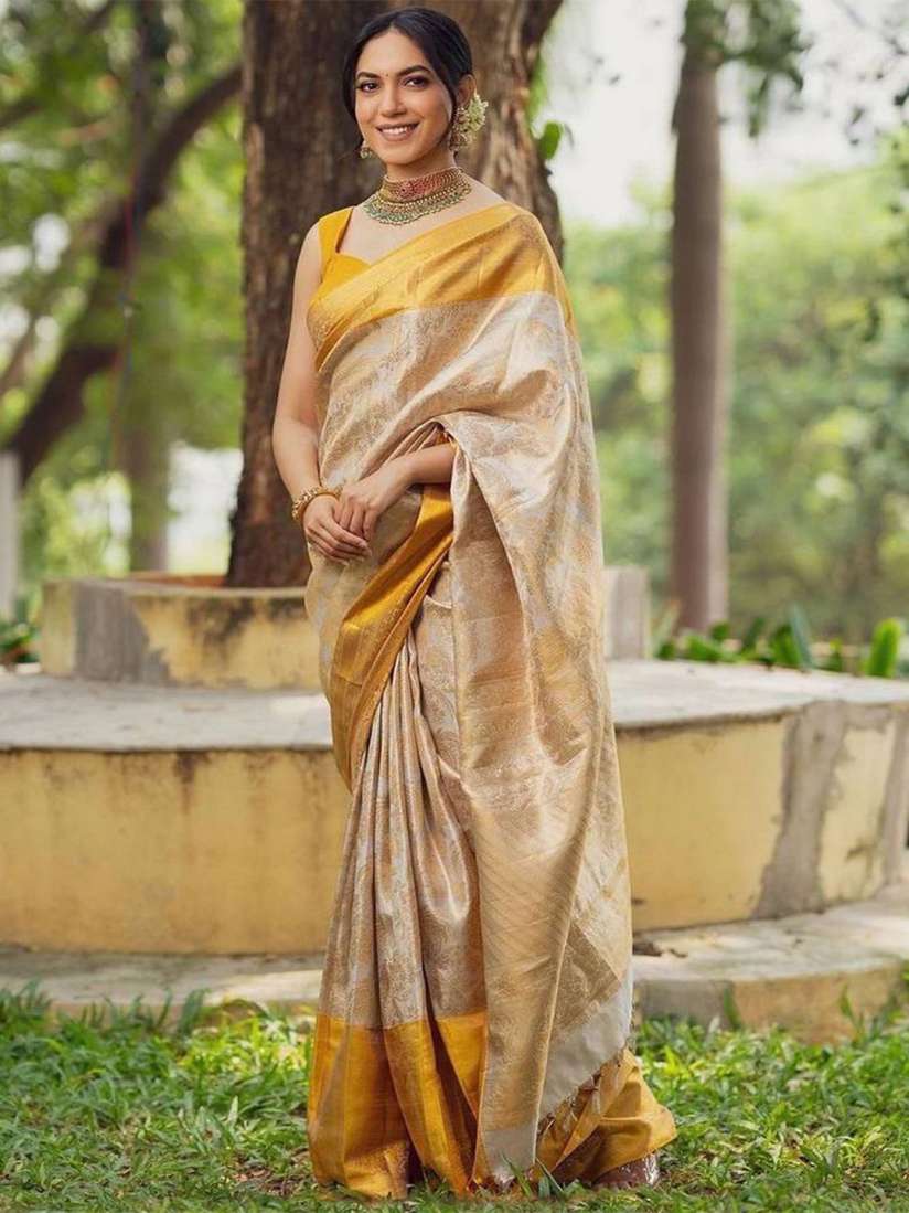 Myntra banarasi silk sarees online