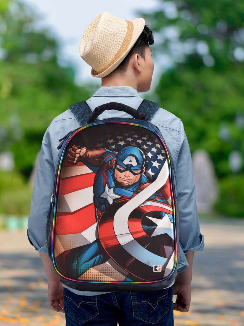 Captain america bag myntra clearance