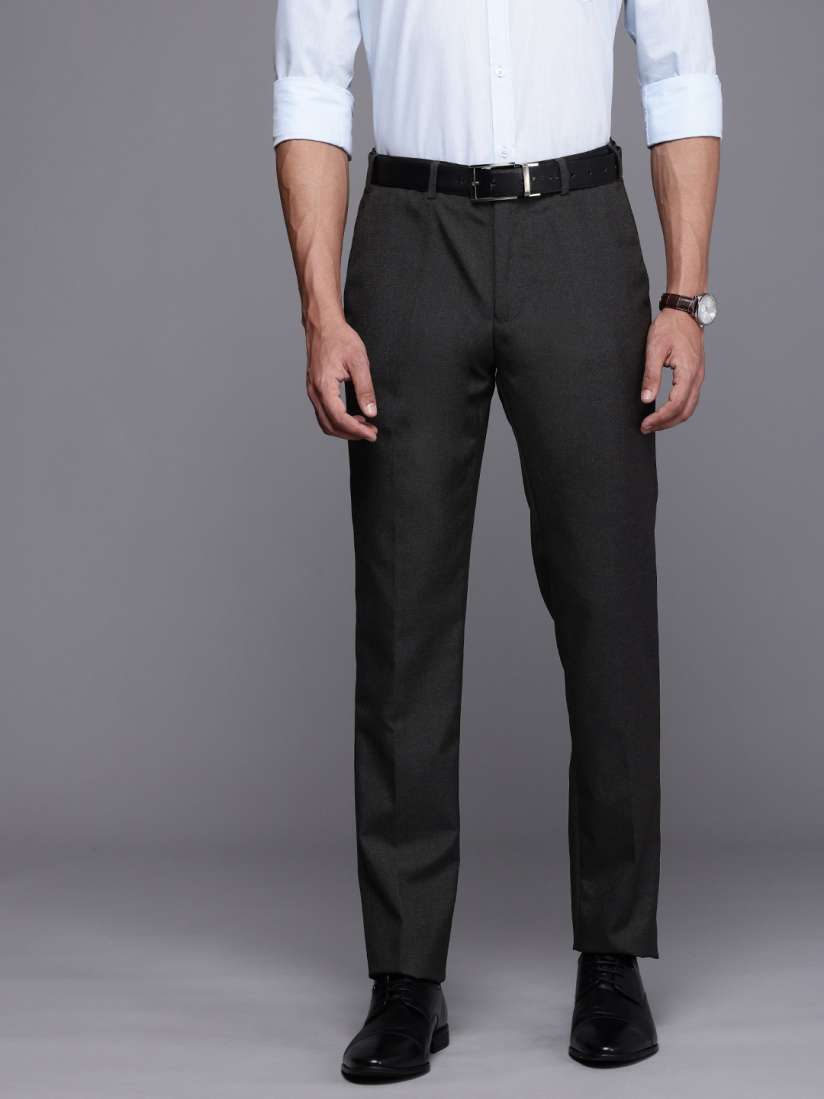 Buy Raymond Men Slim Fit Formal Trousers Trousers for Men 29900530 Myntra