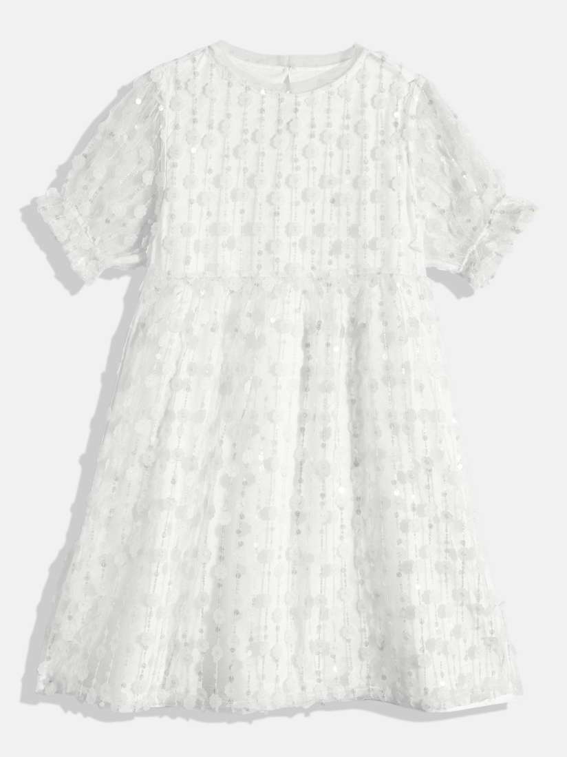 Buy NEXT Girls Embellished Fit Flare Dress Dresses for Girls 29903088 Myntra