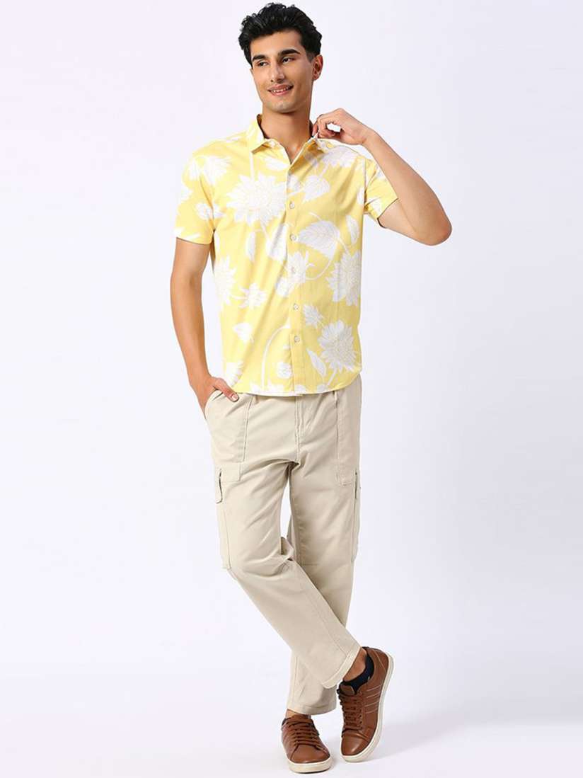 Yellow beach shirt new arrivals