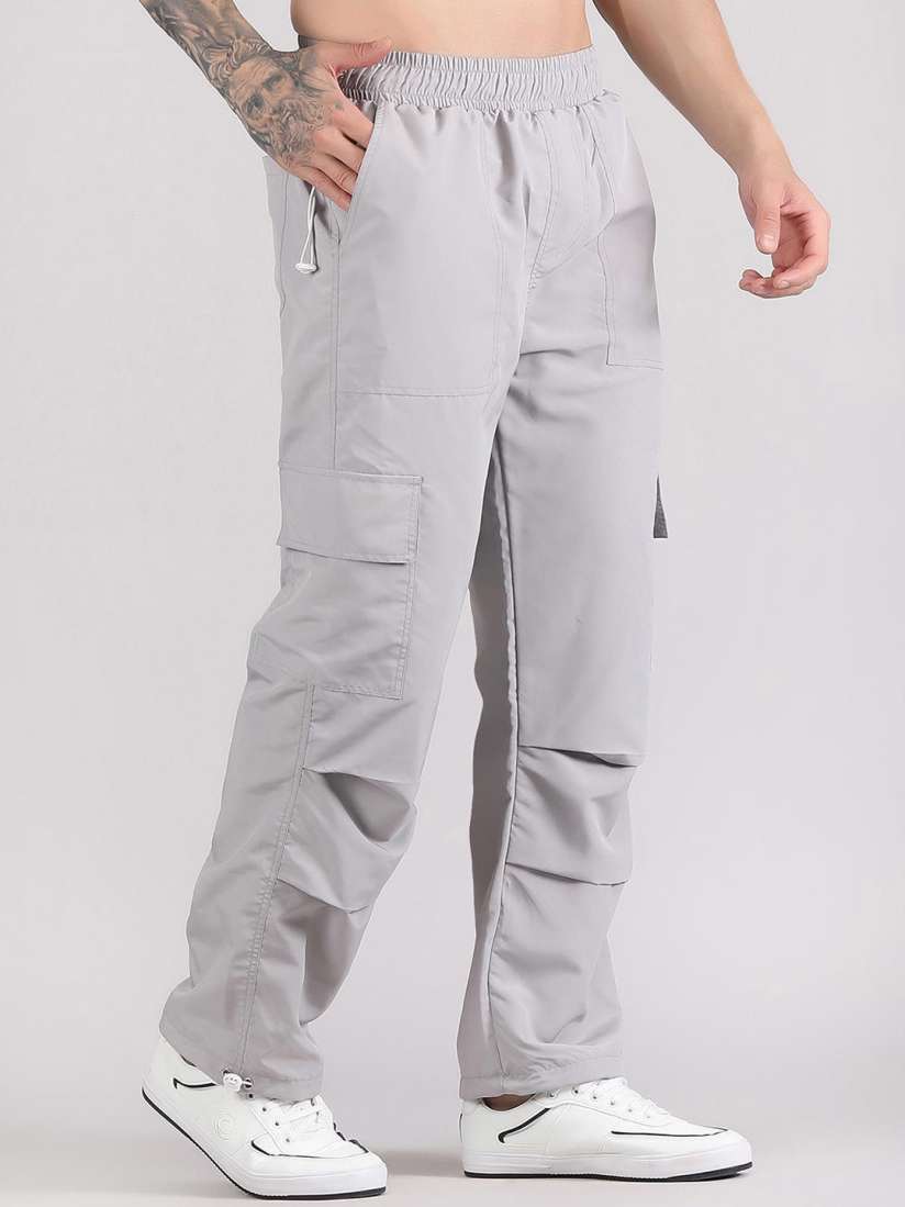 Buy Raxedo Men Relaxed Fit Baggy Parachute Track Pant Track Pants for Men 29909199 Myntra