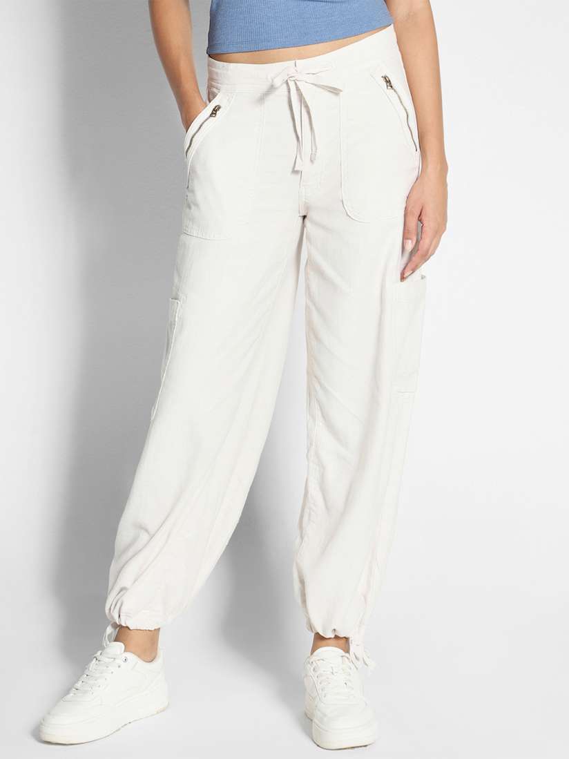Buy AMERICAN EAGLE OUTFITTERS Women Mid Rise Regular Fit Joggers Trousers Trousers for Women 29913608 Myntra