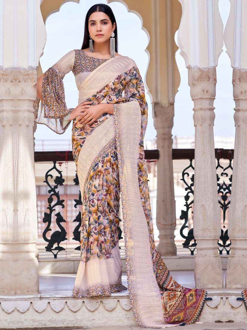 Myntra designer saree deals