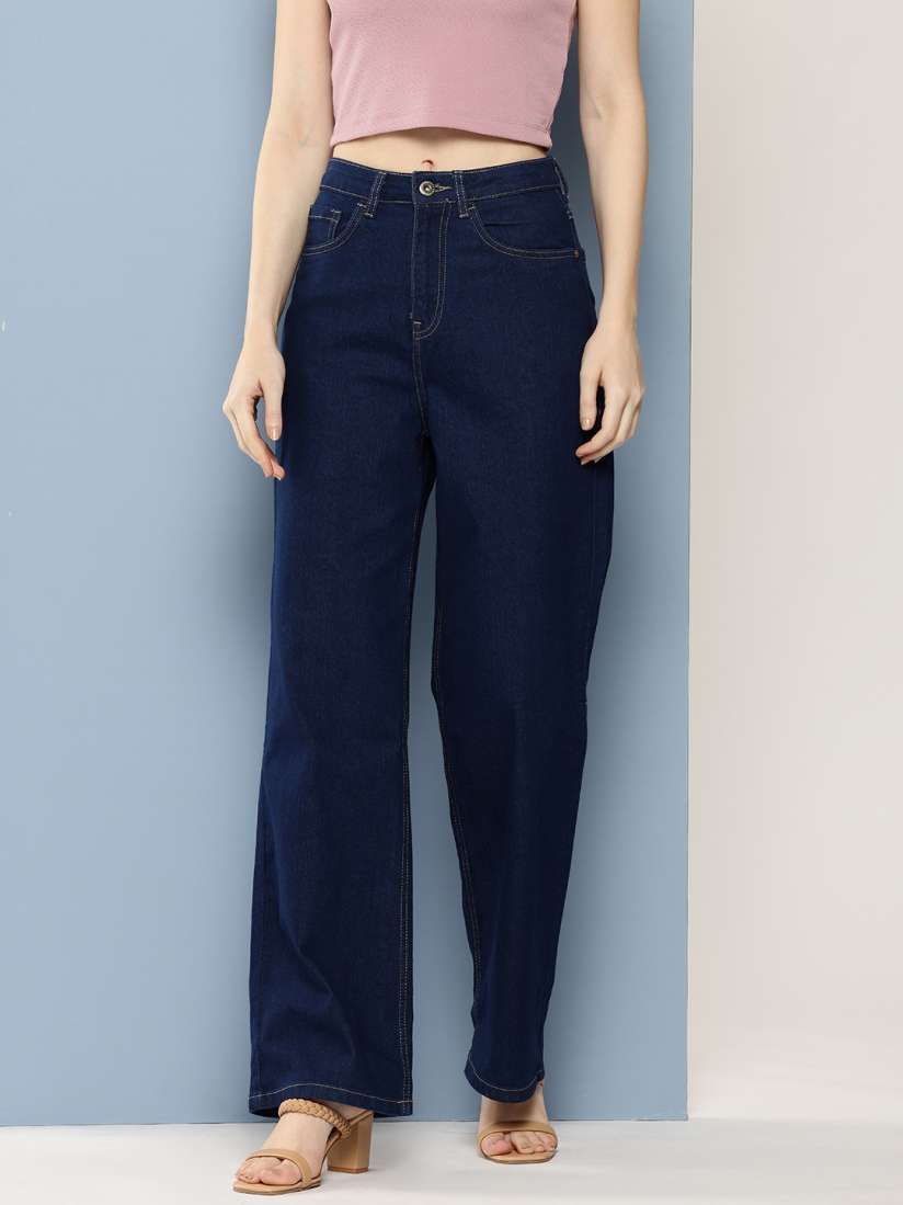 Buy Chemistry Women Stretchable Straight Fit High Rise Jeans Jeans for Women 29920329 Myntra