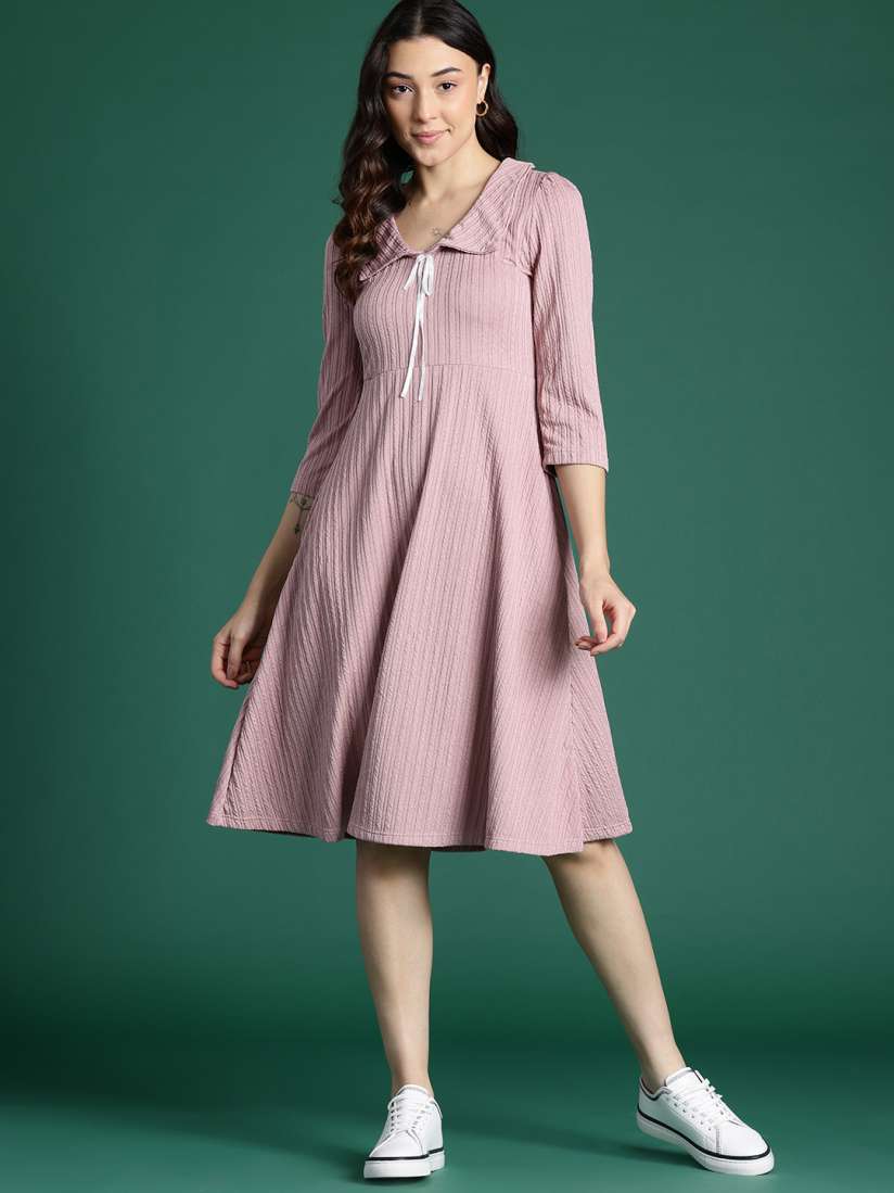 Myntra fit and flare dresses outlet