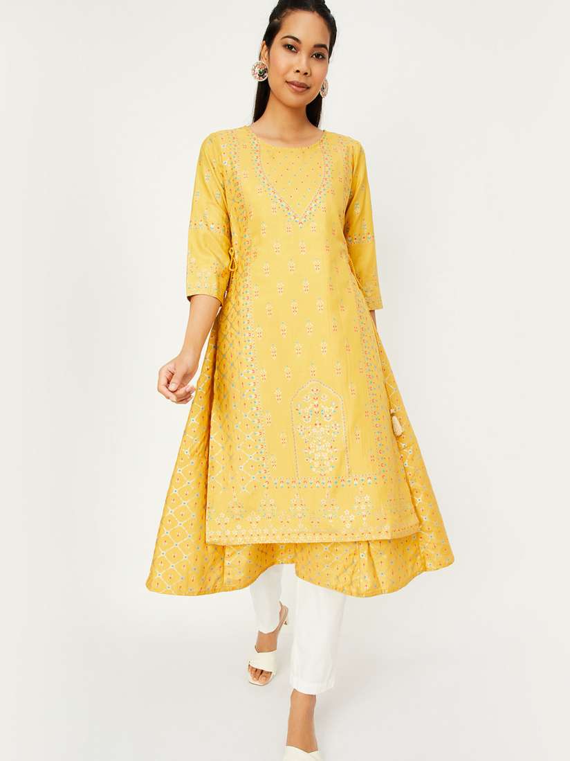 Max anarkali kurta discount