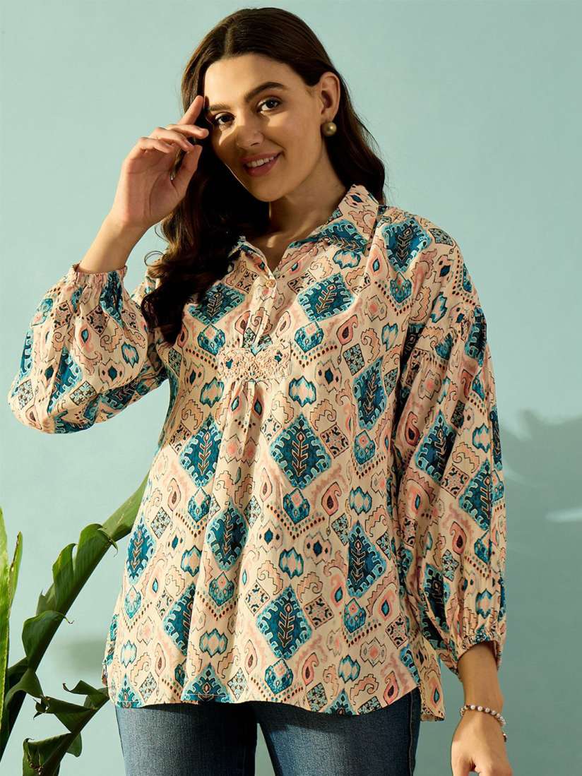 Kaftan tops myntra top