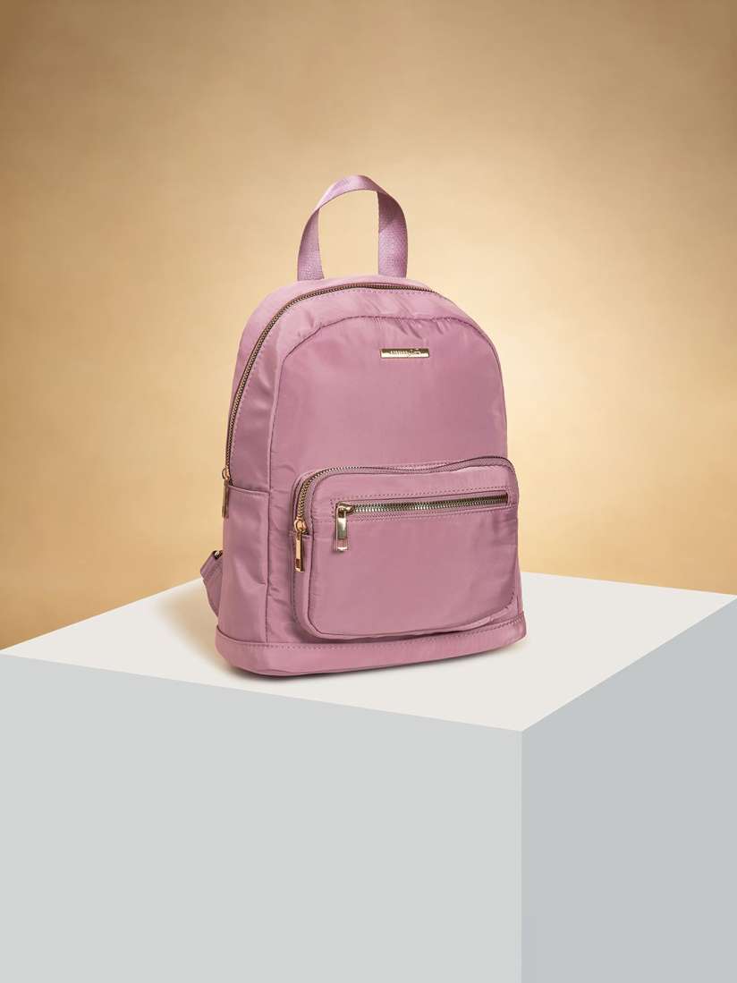 Buy Forever Glam by Pantaloons Women Solid Ergonomic Backpack Backpacks for Women 29929790 Myntra