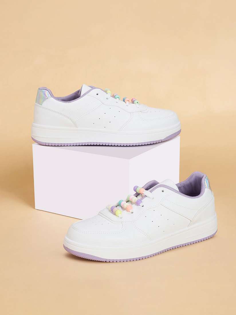 Forever glam white shoes sales
