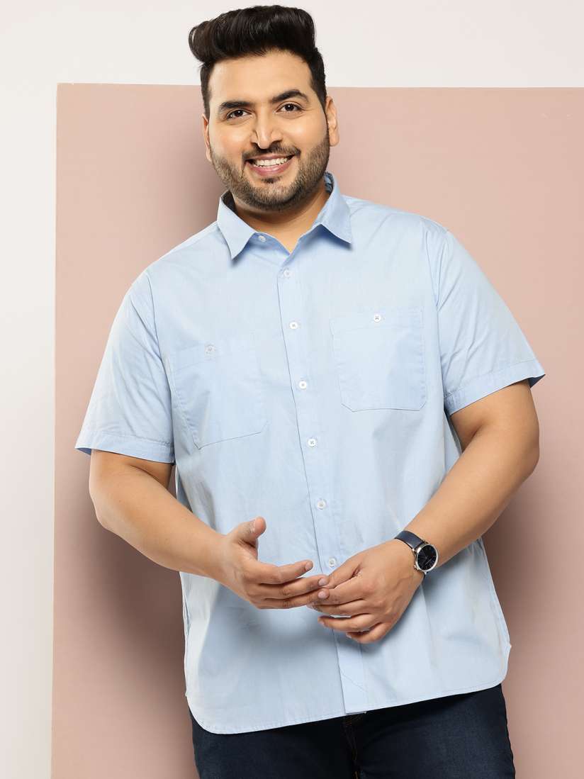 Buy Sztori Men Plus Size Pure Cotton Casual Shirt Shirts for Men 29932110 Myntra