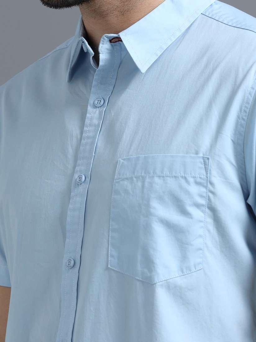 The Roadster Lifestyle Co Pure Cotton Half Sleeve Shirts