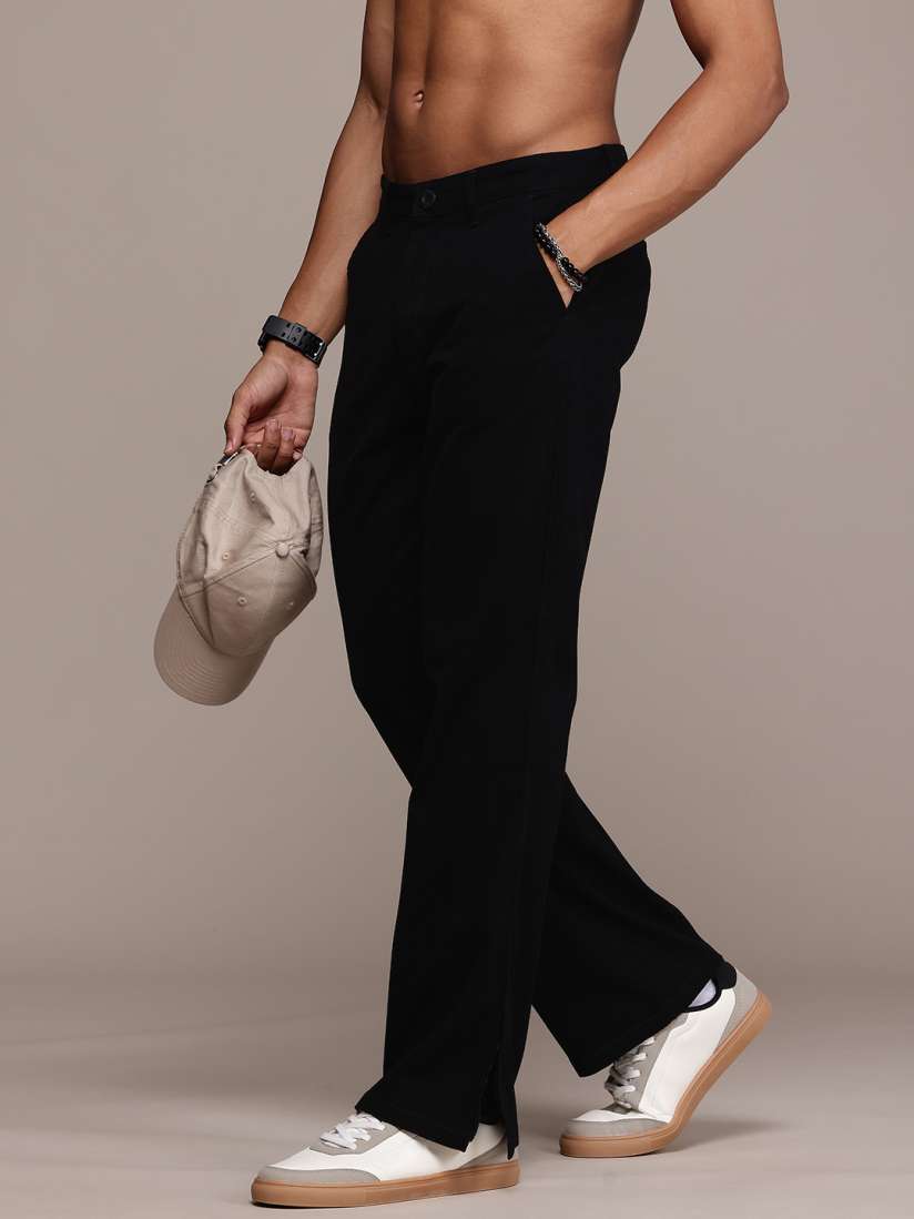 Mens bootcut chinos online