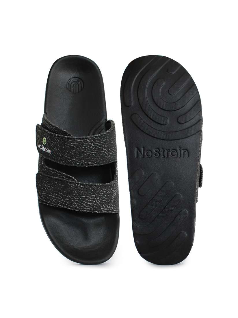 Buy NoStrain Men Wave Printed Parallel Canvas Sugar Sliders Flip Flops for Men 29938775 Myntra