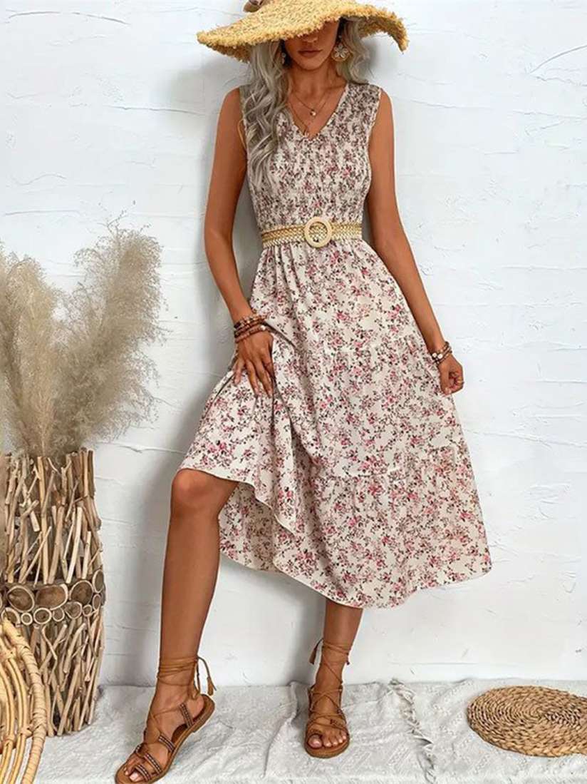 Buy StyleCast Floral Print A Line Dress Dresses for Women 29939413 Myntra