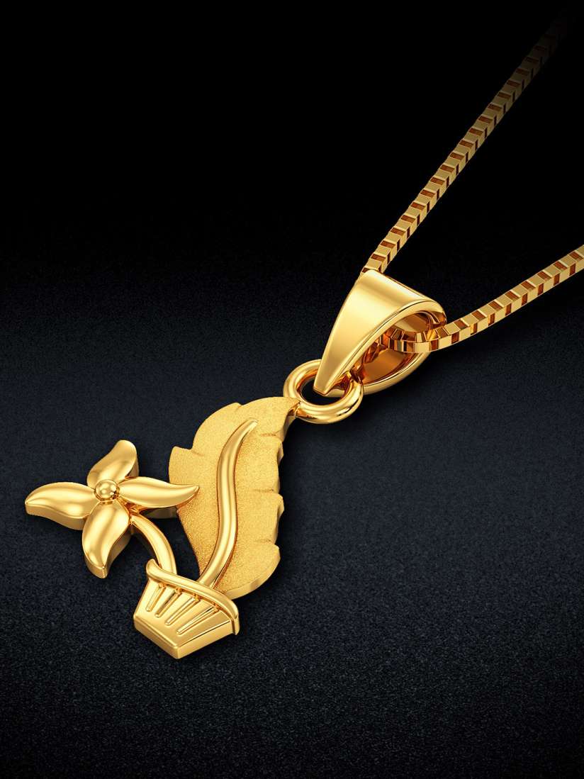 Buy Joyalukkas 22 KT Pendant Gold 2.05gm Pendant Gold for Women 29940907 Myntra