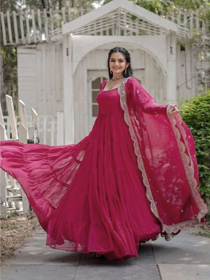 Ethnic yard anarkali gown cheap