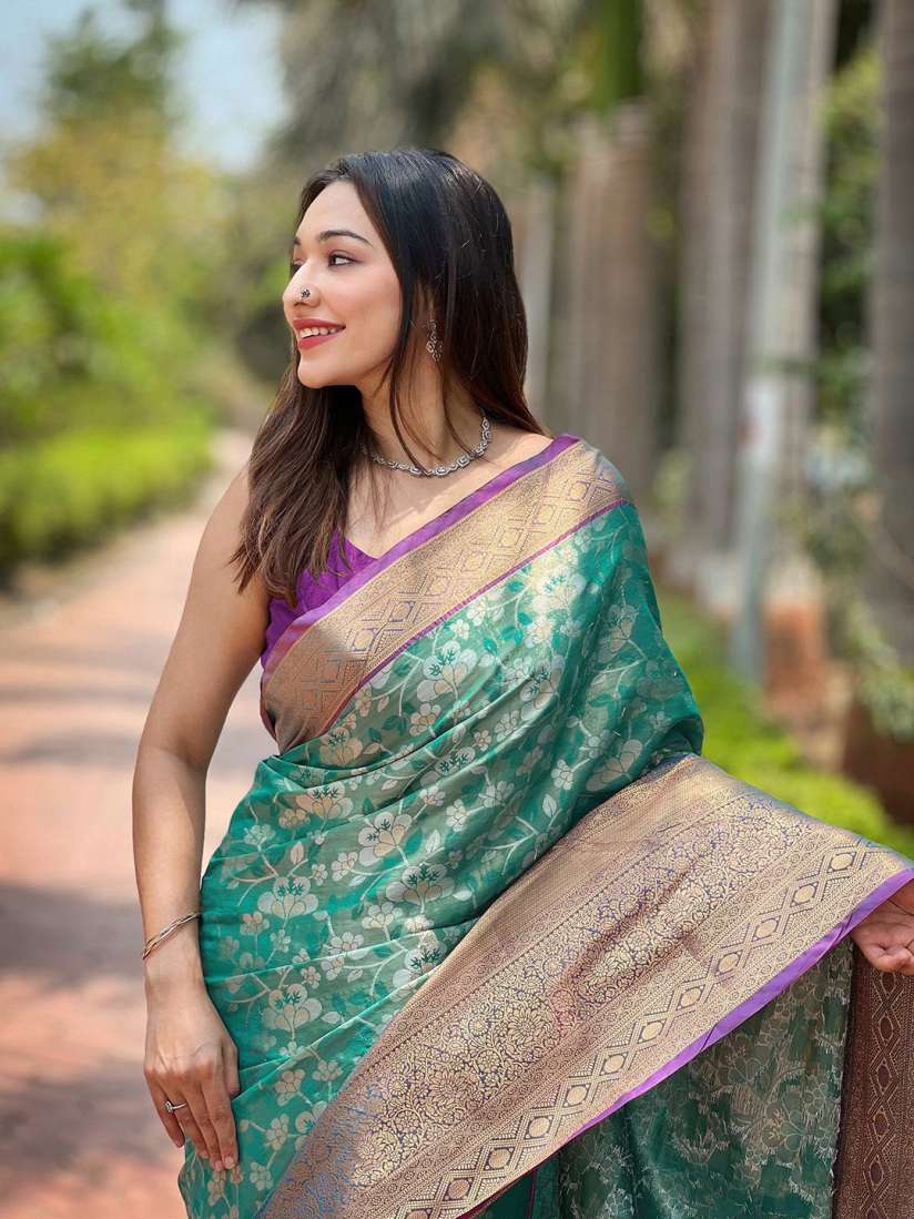 Pure silk saree myntra shop