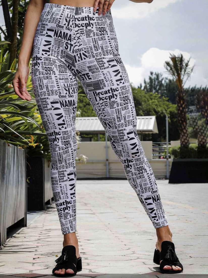 Myntra printed leggings new arrivals