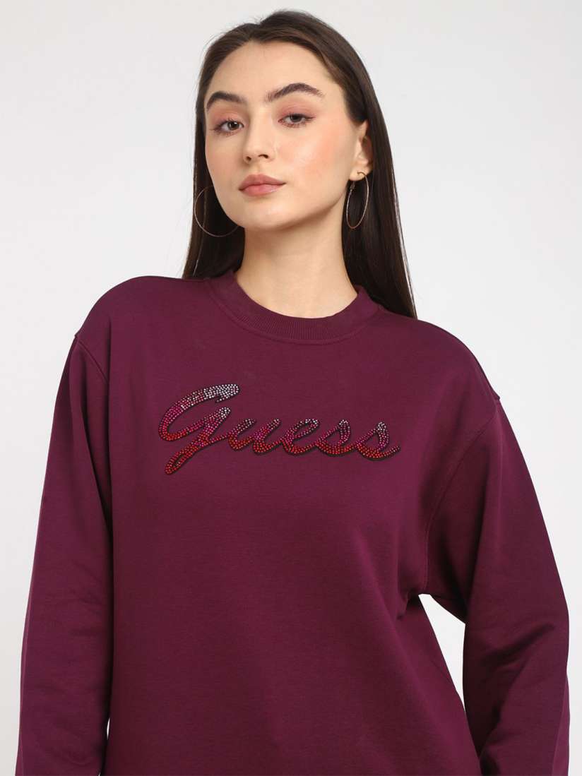 Guess ladies sweatshirts hot sale