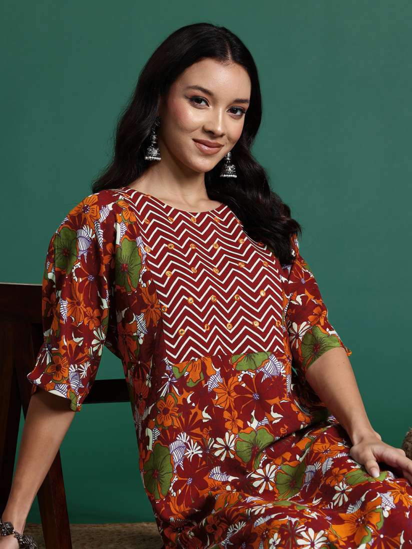 Myntra sangria kurta hot sale