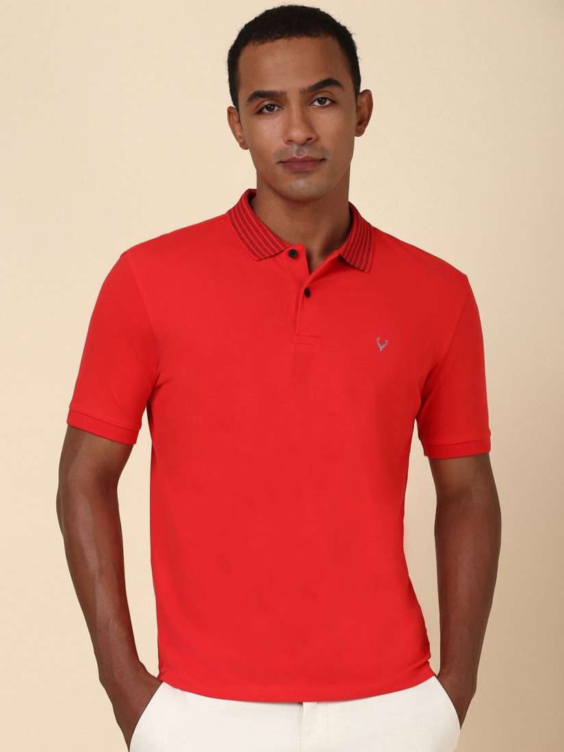 Allen solly men's polo cheap