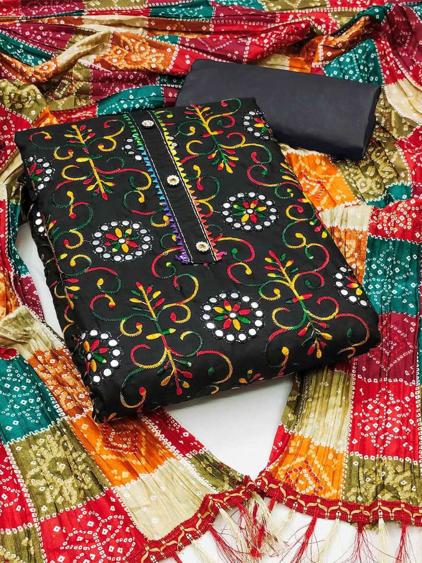 Buy Peachmode Embroidered Unstitched Dress Material Dress Material for Women 29957273 Myntra