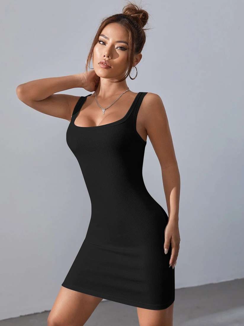 Bodycon dress cotton cheap