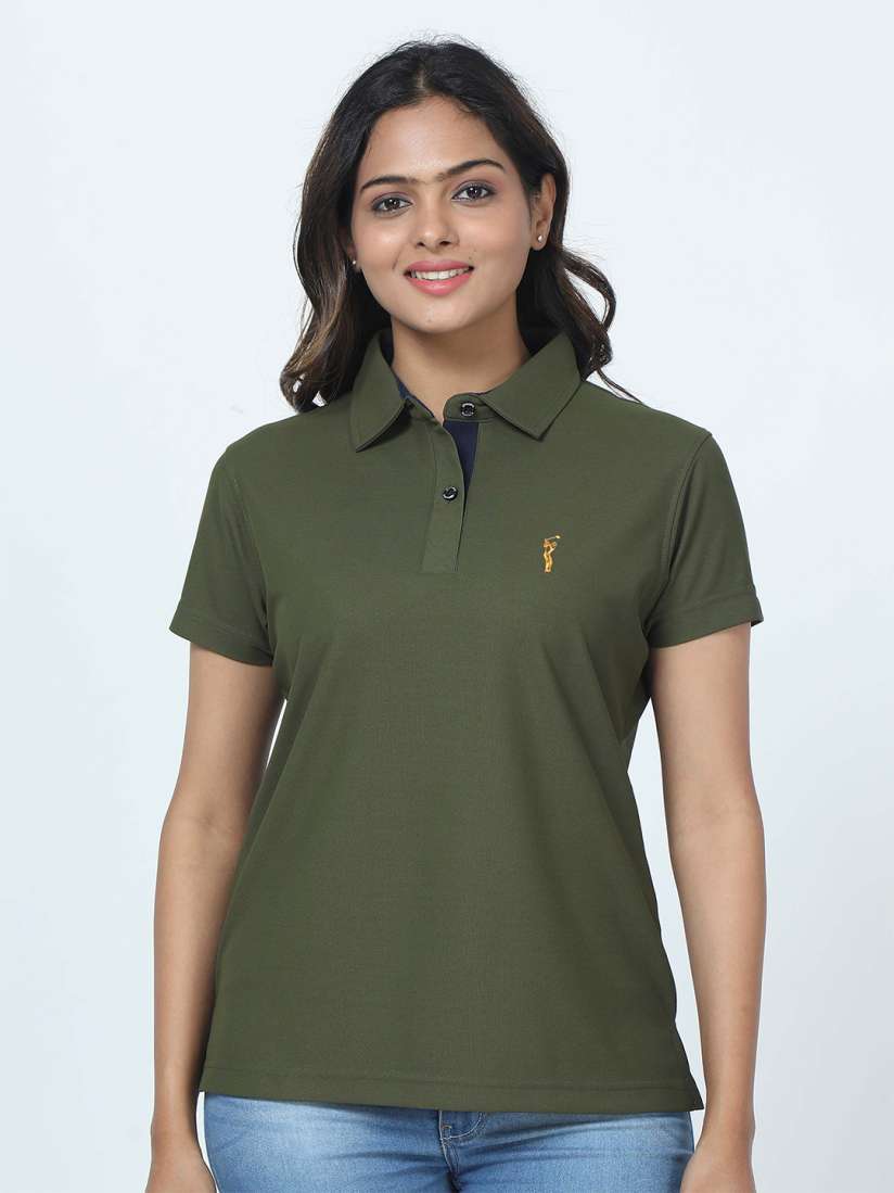 Buy STELLERS Women Polo Collar T shirt Tshirts for Women 29966456 Myntra