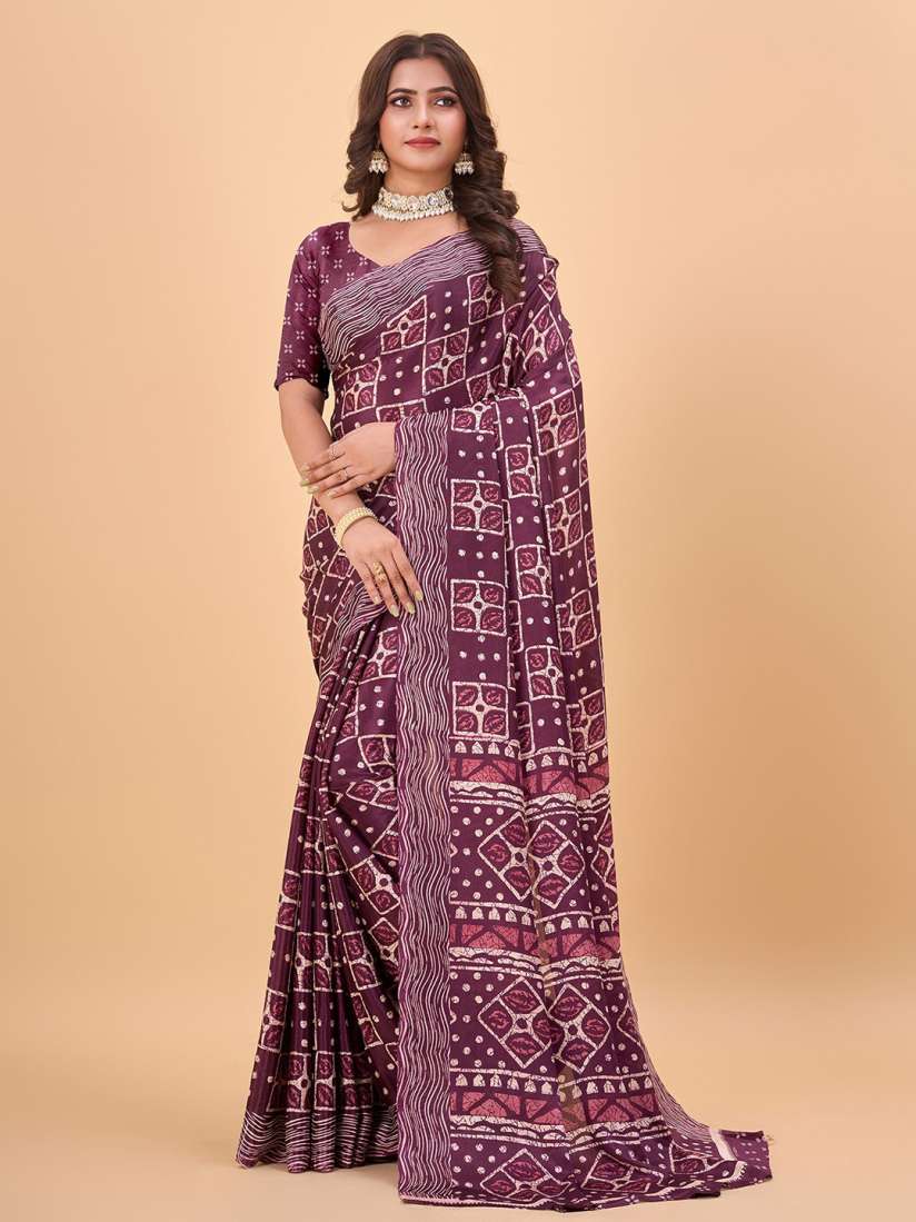 Myntra crepe sarees shop