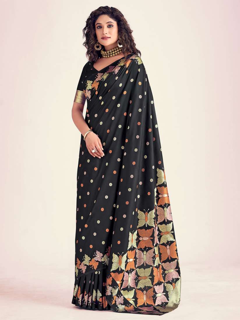 Buy KALINI Woven Design Zari Saree Sarees for Women 29983686 Myntra