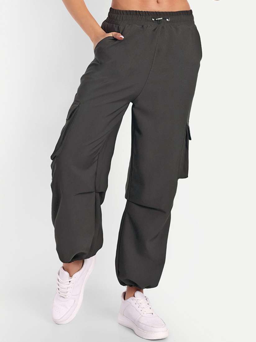 Buy Next One Women Baggy Fit Cargo Joggers Track Pants for Women 29992150 Myntra