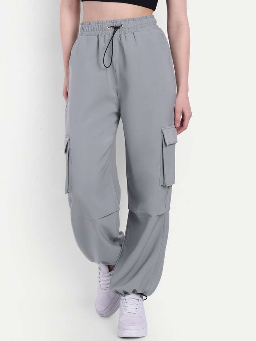 Buy Next One Women Baggy Fit Cargo Joggers Track Pants for Women 29992181 Myntra