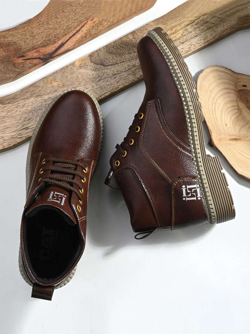 Buy Layasa Men Lace Up Casual Boots Boots for Men 29994759 Myntra