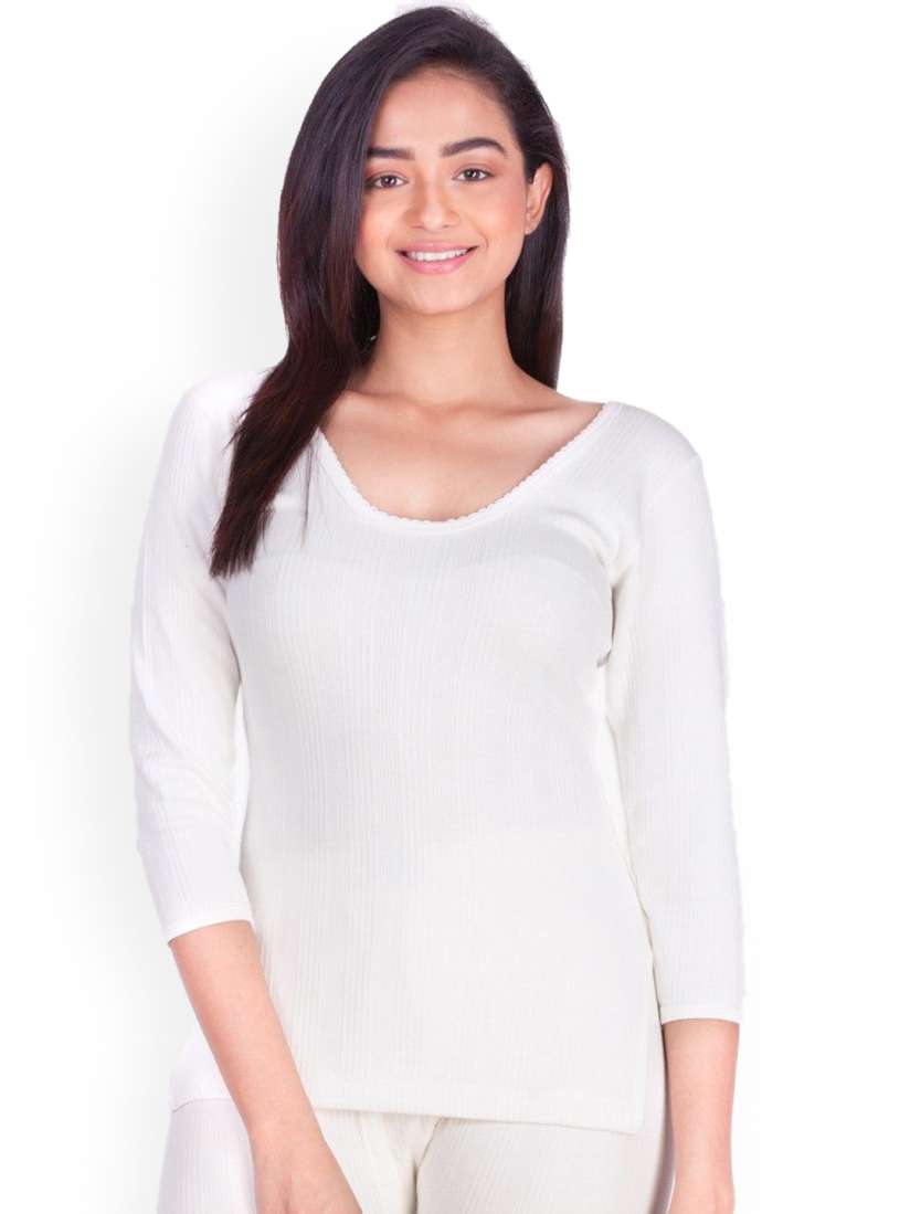 Buy Dollar Ultra Cotton Full Sleeve Thermal Top Thermal Tops for Women 29994945 Myntra