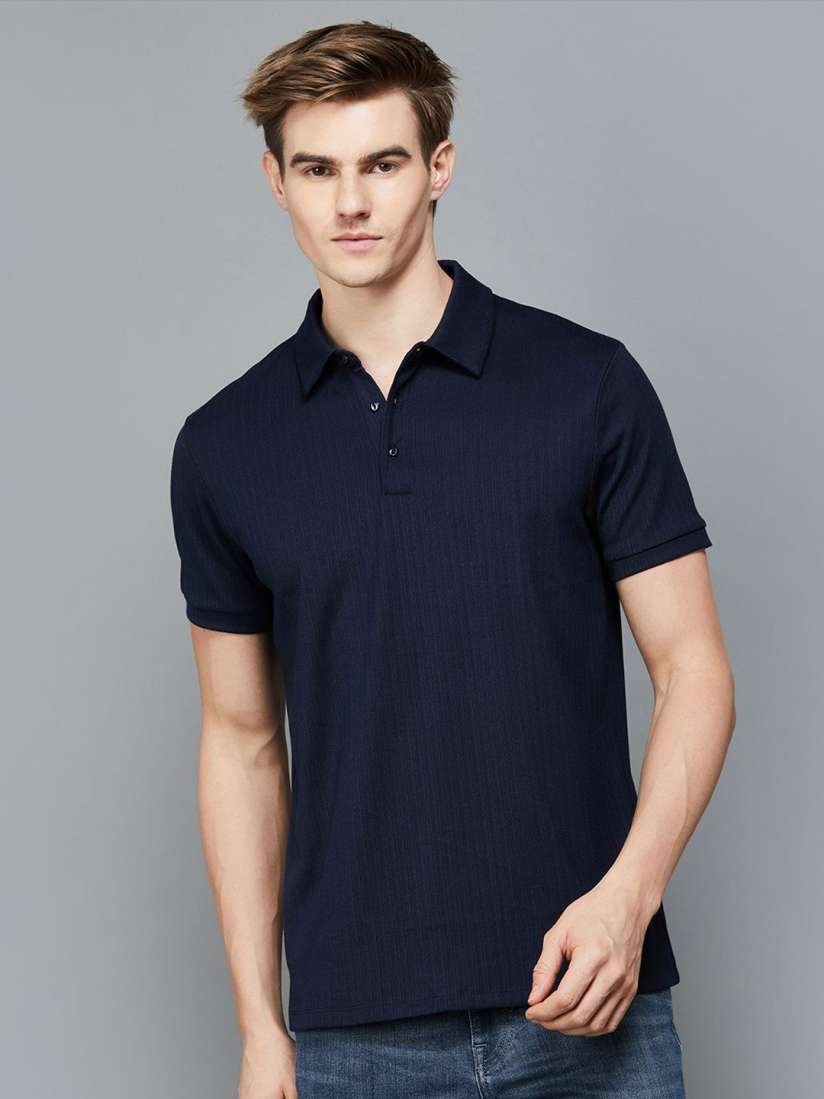 Buy Bossini Men Polo Collar Slim Fit T shirt Tshirts for Men 30000461 Myntra