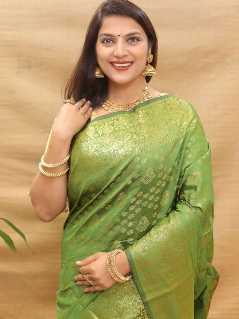 Myntra kanjivaram silk sarees discount
