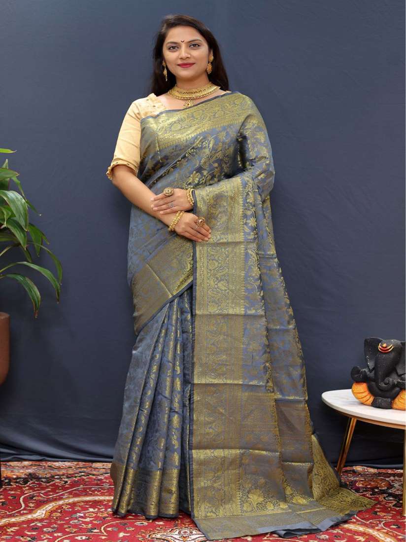 Kanjivaram silk saree myntra deals