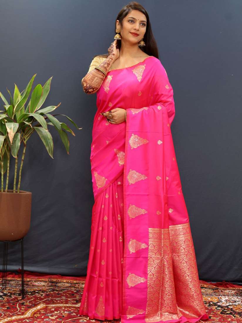 Kanjivaram silk saree myntra store