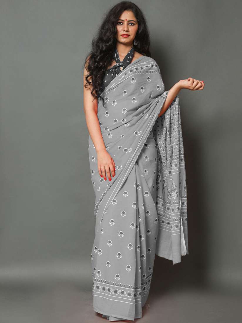 Myntra cotton sarees shop