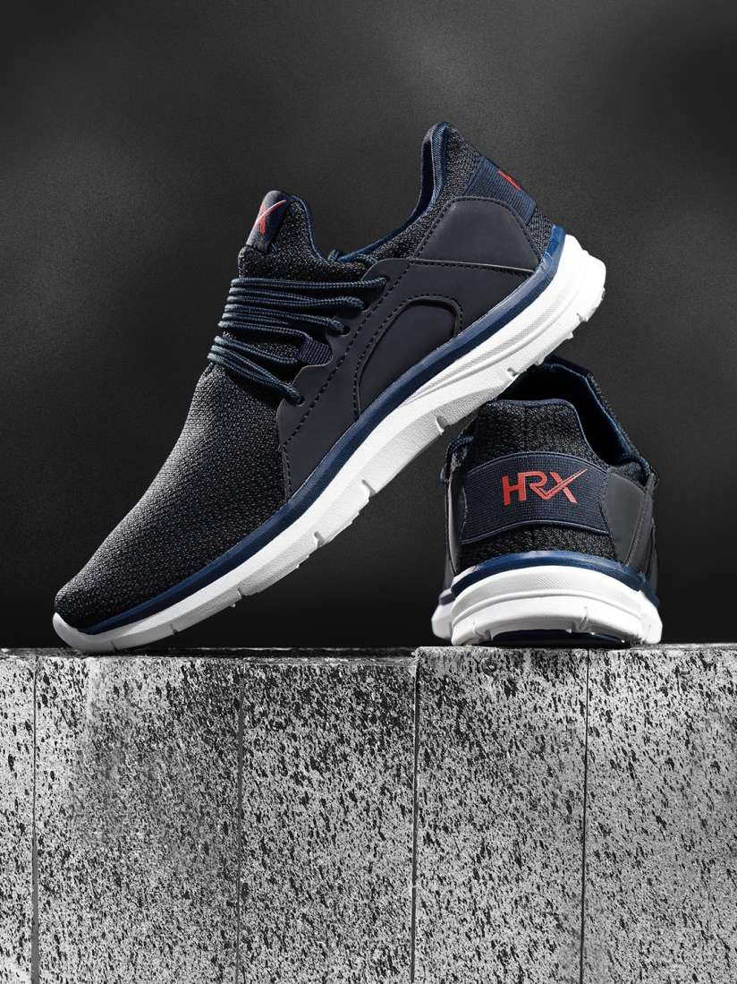Hrx navy blue sneakers shop
