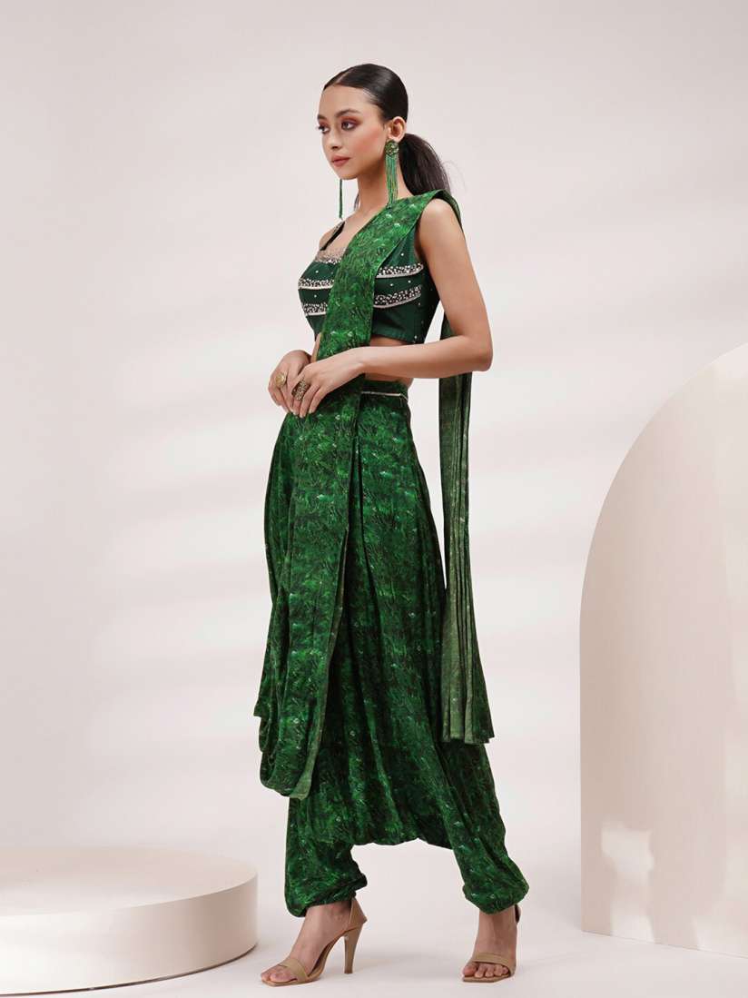 Dhoti saree myntra best sale