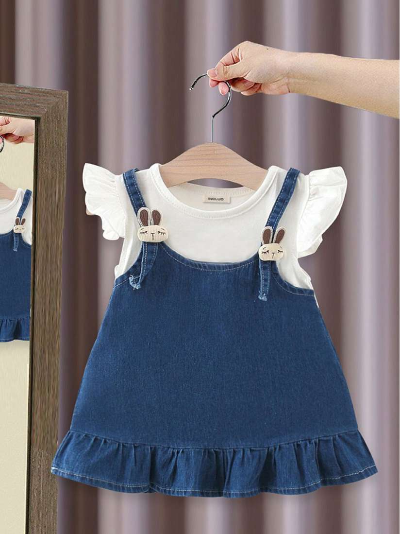 Pinafore dress myntra sale