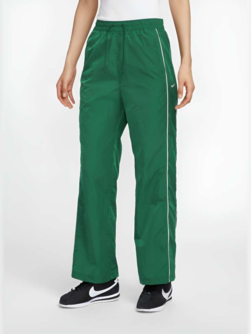 Buy Nike Windrunner Women s High Waisted Woven Open Hem Pants Track Pants for Women 30029459 Myntra