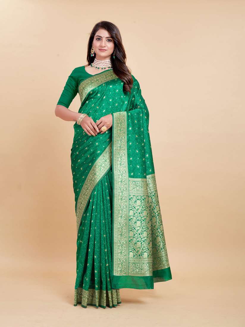 Buy Rujave Woven Design Zari Pure Silk Kanjeevaram Saree Sarees for Women 30031600 Myntra