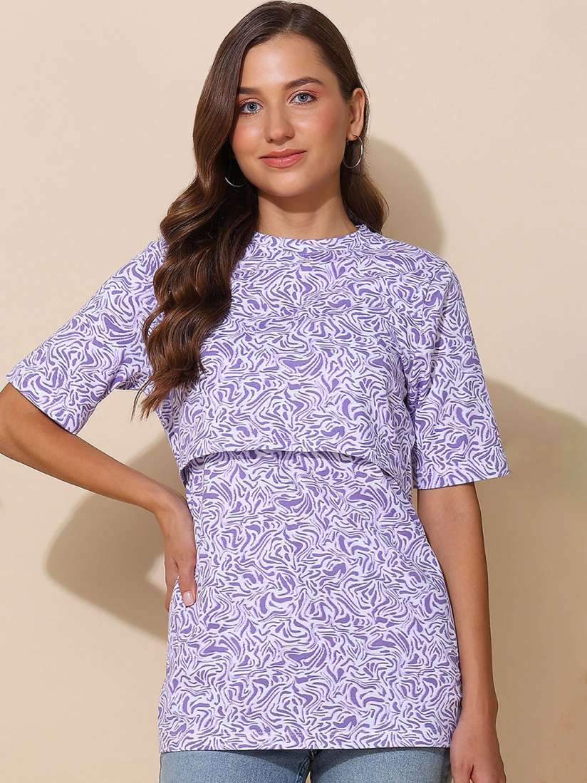Myntra feeding tops clearance