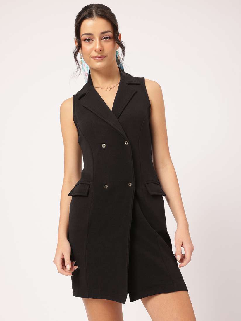 Buy DressBerry Inner Boss Lady Blazer Dress Dresses for Women 30034857 Myntra