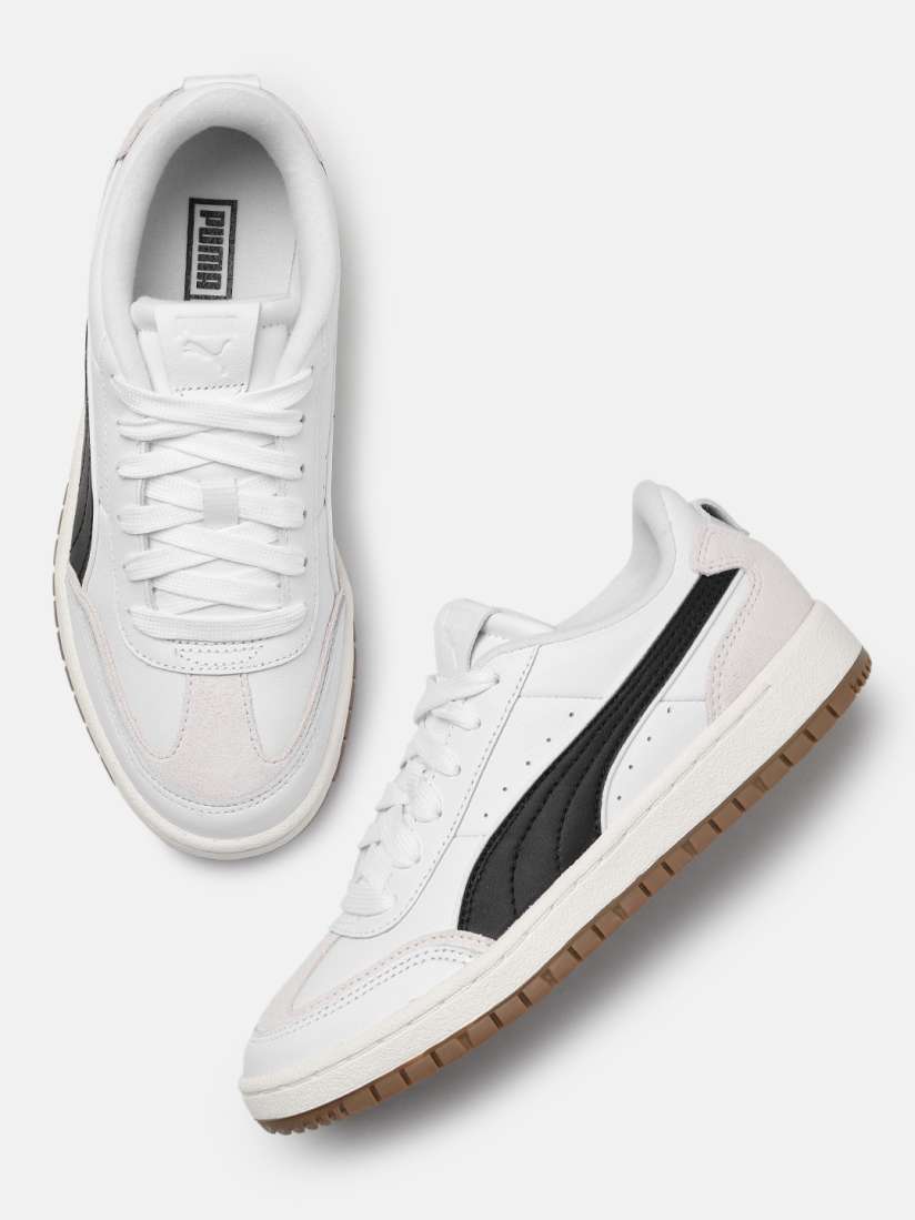 Buy Puma Women Premier Court Leather Sneakers Casual Shoes for Women 30035267 Myntra