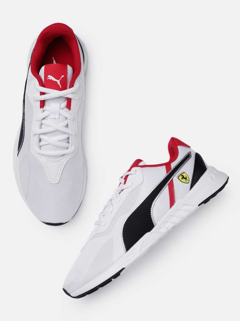 Buy PUMA Motorsport Unisex Scuderia Ferrari Tiburion Sneakers Casual Shoes for Unisex 30035589 Myntra
